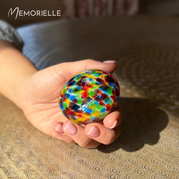 Glass Cuddle Stone - Celebration - Image 2