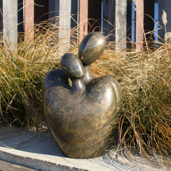 Bronze Urn - Devoted Couple - Image 2