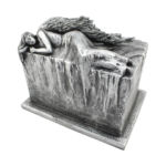 Iron Angel at Rest Outdoor Urn (8L)