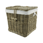 Woven Ashes Casket - Grey Willow