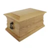 Wooden Ashes Casket - Suffolk