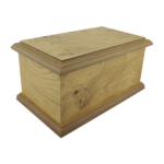 Wooden Ashes Casket - Cambridge