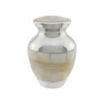 Silver & Mother of Pearl Brass Keepsake