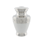 White Serenity Brass Keepsake