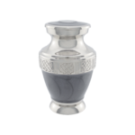 French Grey Serenity Brass Keepsake