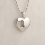 Heart Pendant with Heart Cut-Out