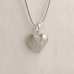 Angel Wing Heart Pendant