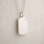 Military Style Dog Tag Pendant