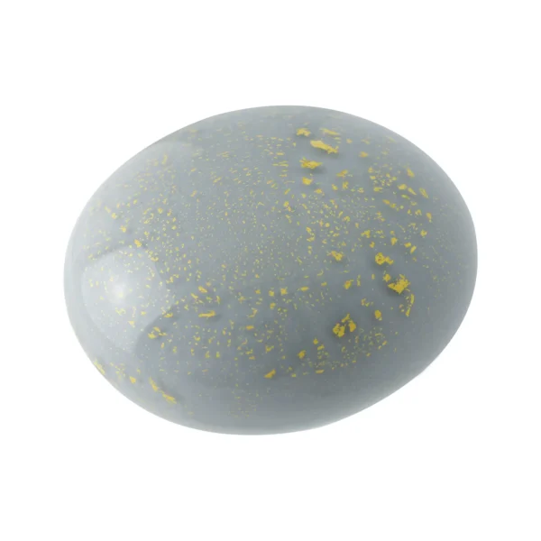 Grey Glass Memory Pebble For Ashes