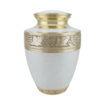 Gold Tranquility Adult Brass Urn