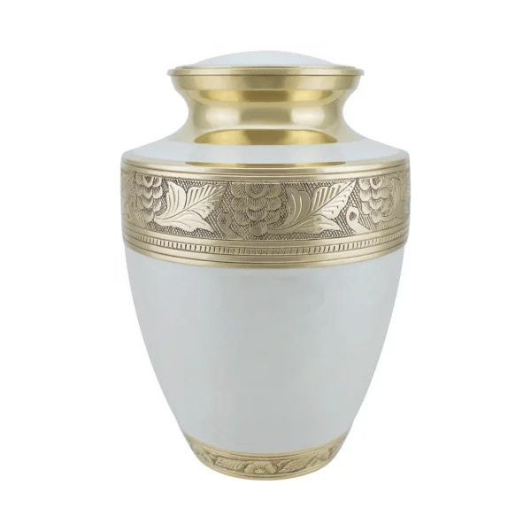 Gold Tranquility Adult Brass Urn