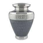 Large French Grey Serenity Adult Brass Urn (4.5L)