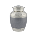 French Grey Honesty Child Brass Urn