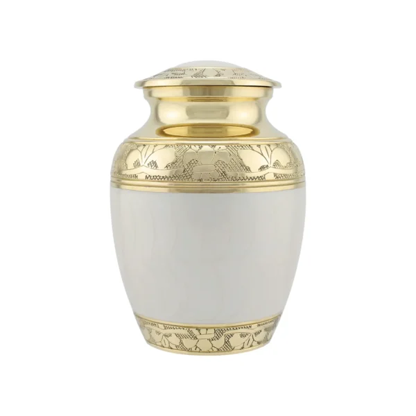 Gold Honesty Child Brass Urn