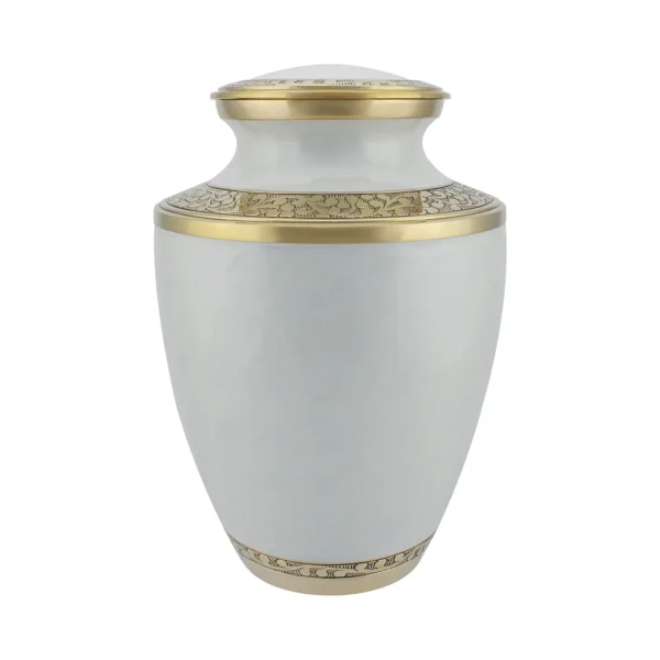 Gold Sympathy Adult Brass Urn