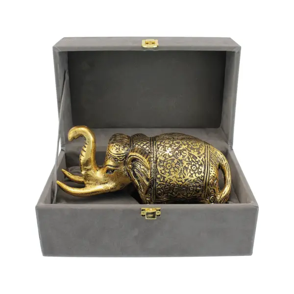 Majestic Elephant Keepsake - Gold - Image 5