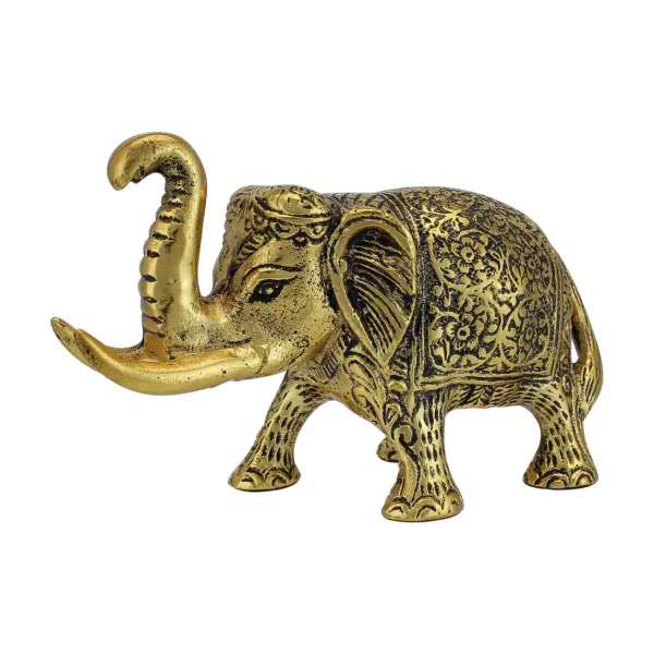 Majestic Elephant Keepsake - Gold