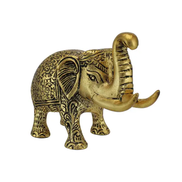 Majestic Elephant Keepsake - Gold - Image 2