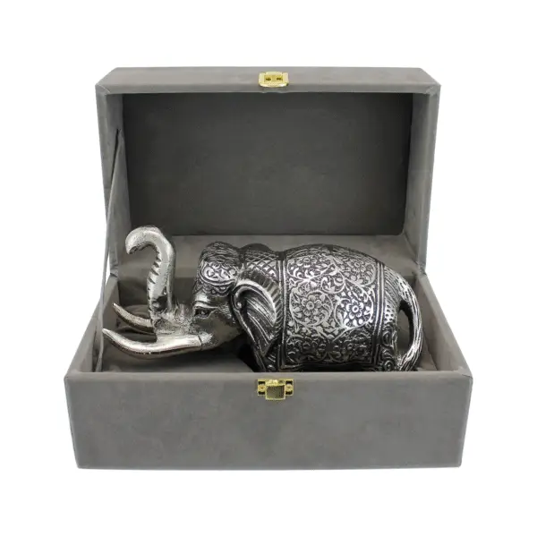 Majestic Elephant Keepsake - Silver - Image 5