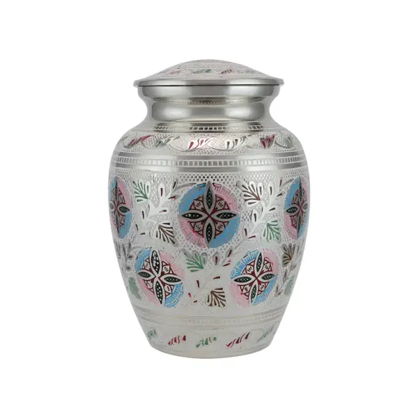 Peaceful Child Brass Urn