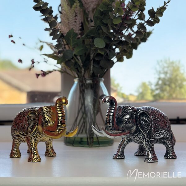 Majestic Elephant Keepsake - Gold - Image 5