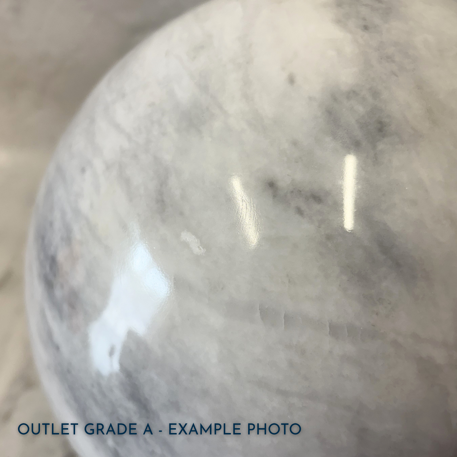 Lunar - Marble Sphere Urn | Outlet Grade A - Image 8