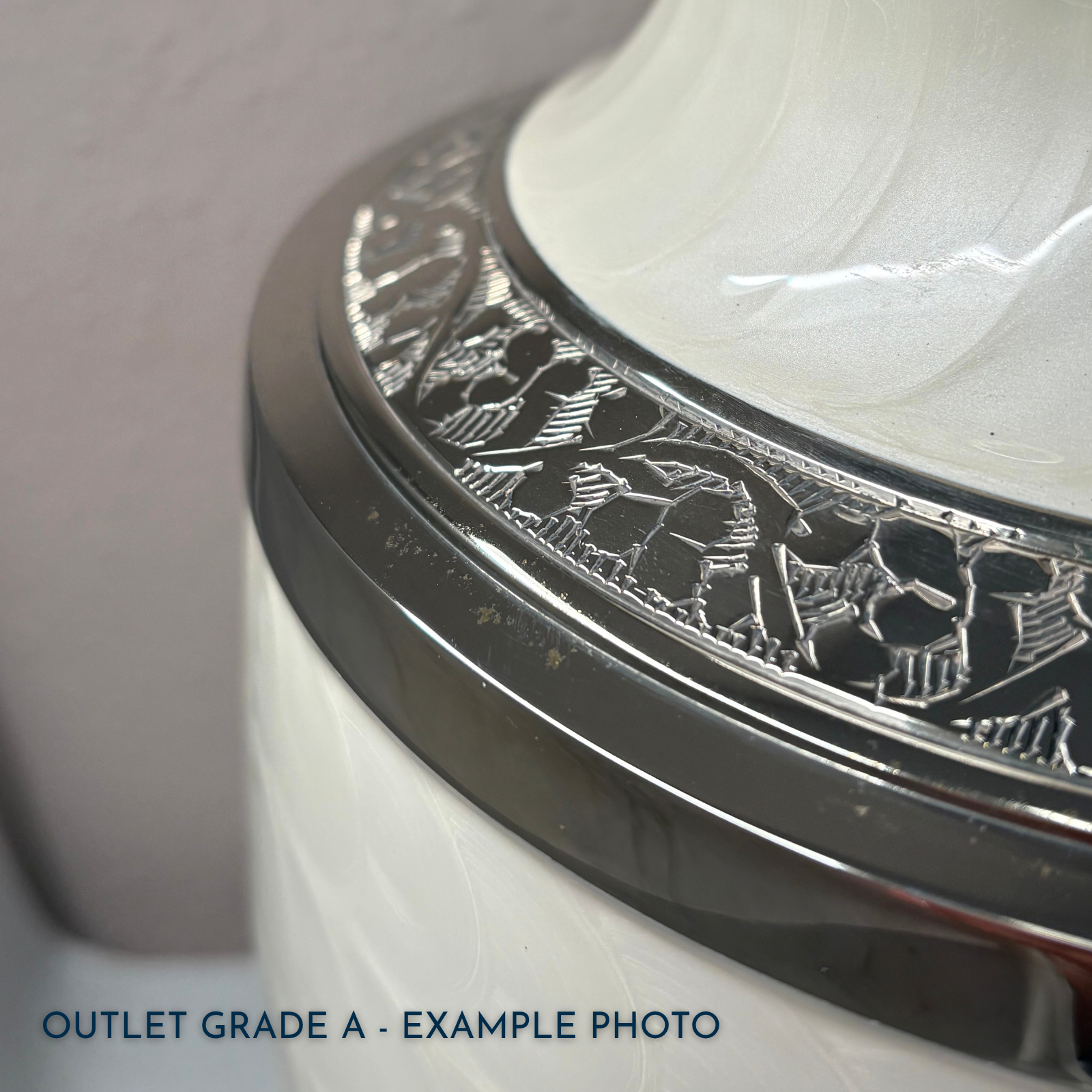 Double Silver Dignity Urn | Outlet Grade A - Image 2