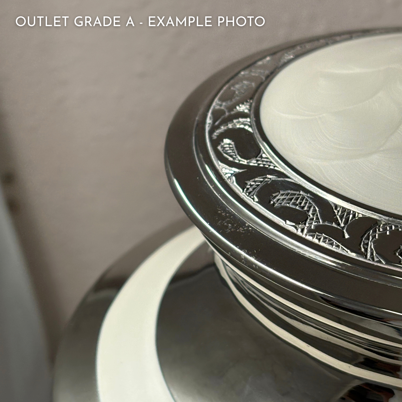 Double Silver Dignity Urn | Outlet Grade A - Image 4
