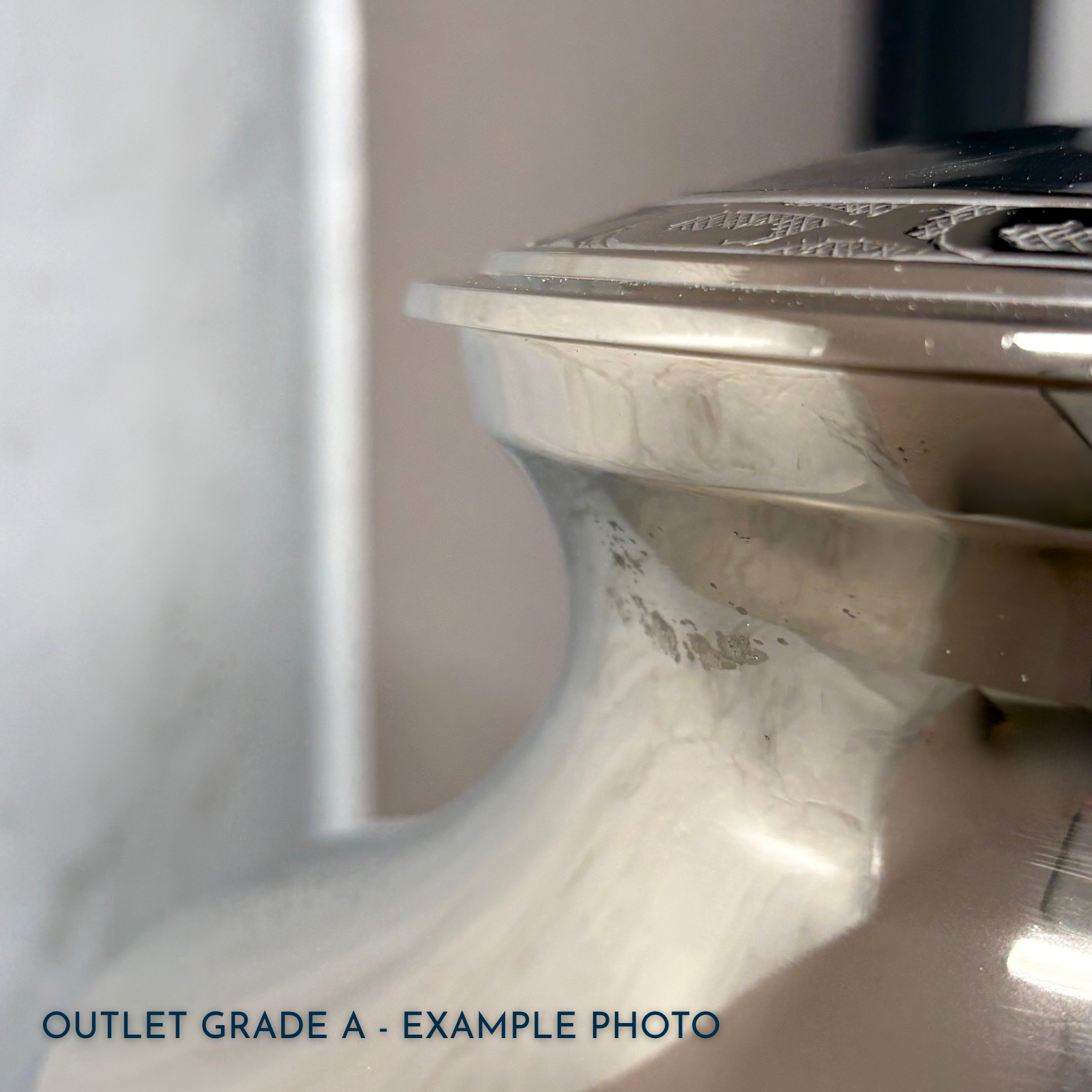 Double French Grey Tranquility Urn | Outlet Grade A - Image 2