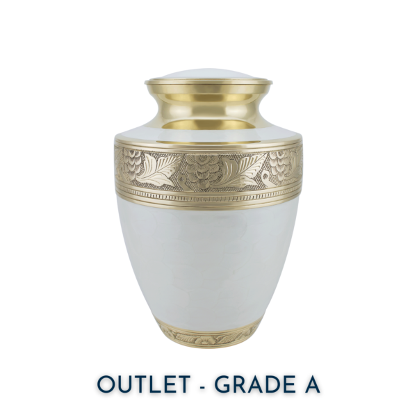Gold Tranquility Adult Brass Urn | Outlet Grade A
