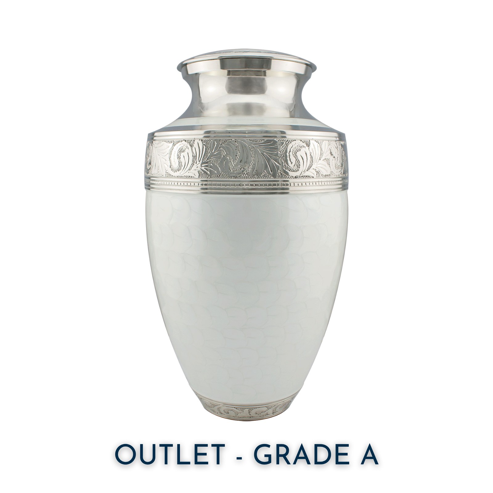 Double Silver Dignity Urn | Outlet Grade A