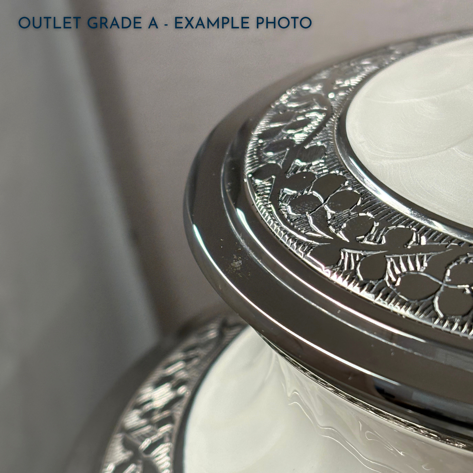 Double Silver Dignity Urn | Outlet Grade A - Image 3