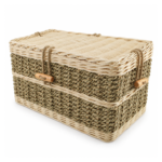 Double Woven Ashes Casket – Seagrass